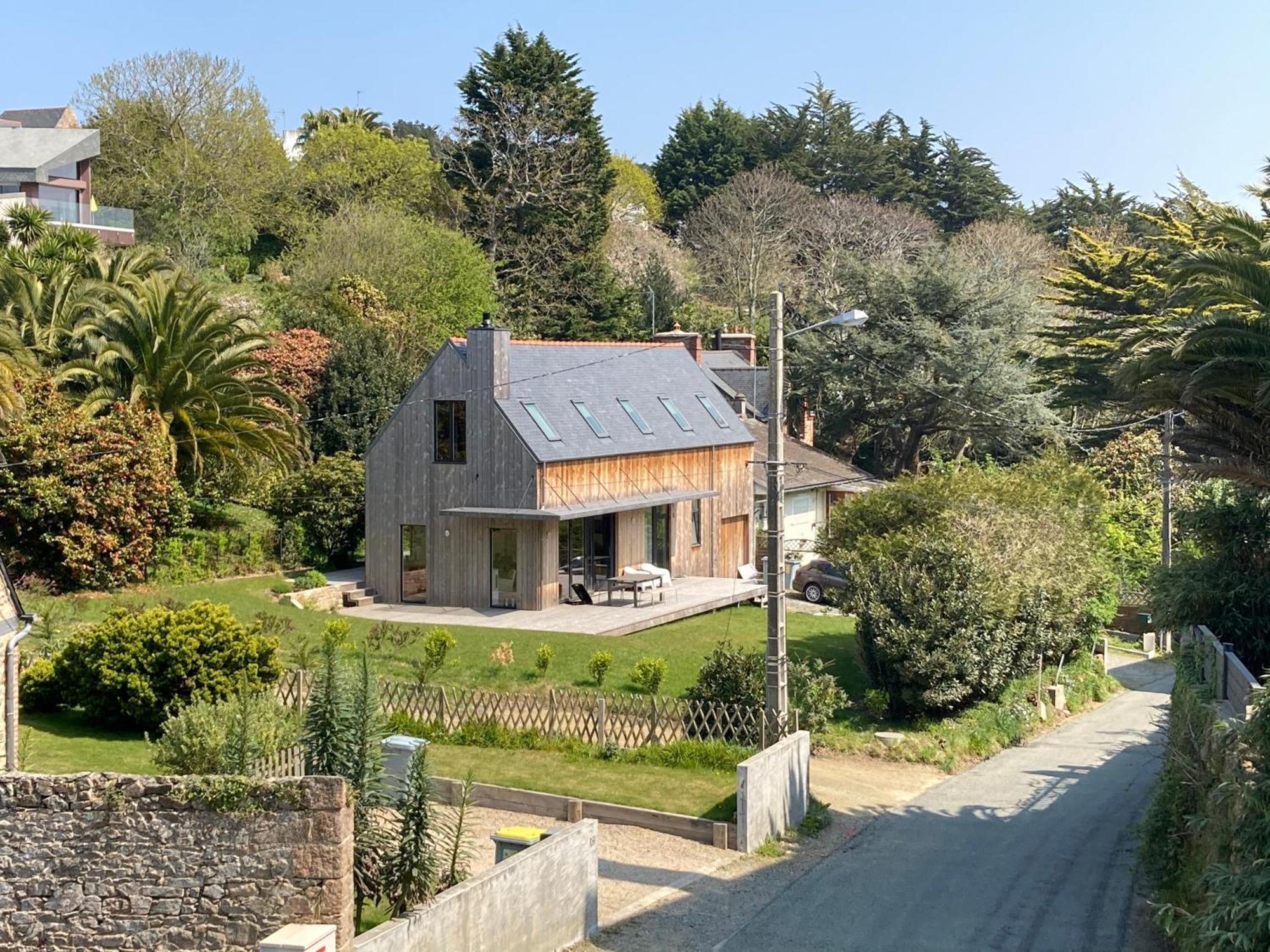 Gwez-Roz - Villa En Bois Perros-Guirec Exterior photo